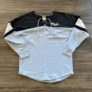 Pink victoria’s Secret long sleeve sweatshirt